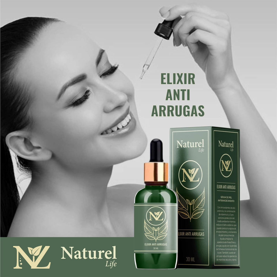 Serum Facial Anti-arrugas Naturel – Belleza Real que se Siente y se Nota