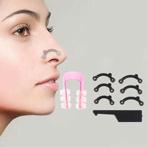 Pack 6 Correctores Nasales + Perfilador de Nariz | Estiliza tu rostro sin cirugía