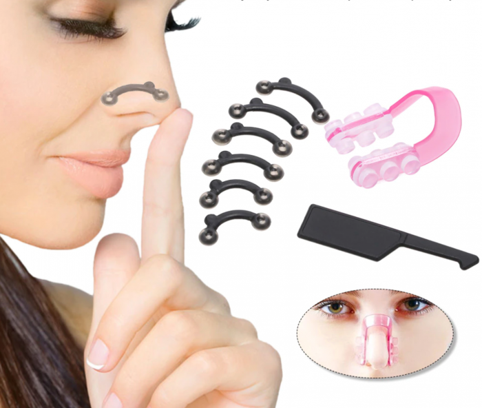 Pack 6 Correctores Nasales + Perfilador de Nariz | Estiliza tu rostro sin cirugía