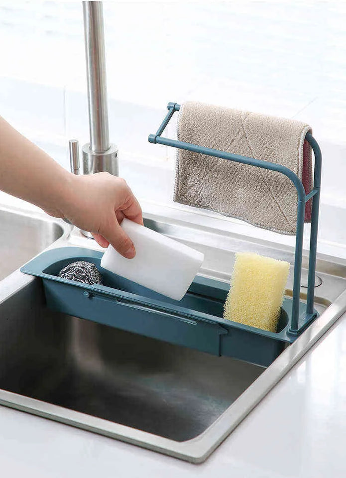 Organizador Extensible de Fregadero | Orden y Comodidad al Instante